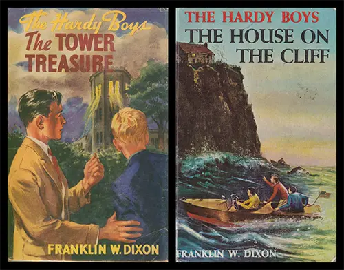 Explore transformation journeys in fantasy protagonists with The Hardy Boys first two books as compared to Ethan Fox books.