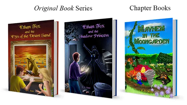 Ethan Fox Books – color, connect, and solve spinoffs – displayed, engaging young readers through interactive content.